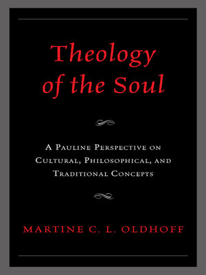 cover image of Theology of the Soul